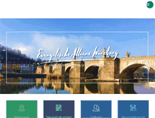 Tablet Screenshot of evangelische-allianz-wuerzburg.de